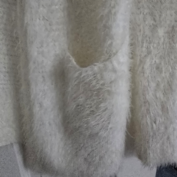 Lauren Conrad fuzzy cardigan - Picture 4 of 5
